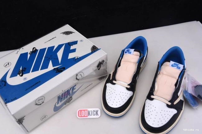 Cheap TB DM7866-140 x Travis 1 Air Fragment Jordan x Scott Retro Design Low 0805